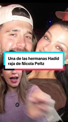 Alana Hadid y sus opiniones sobre Nicola Peltz