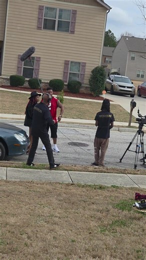 Movie set working hard #moviefilming #vibes #creatorsearchinsights #dovesfancihair