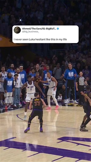 Luka passed up the final shot 😳 (H/T big_business_/X) #nba #nbabasketball #basketball #lakers