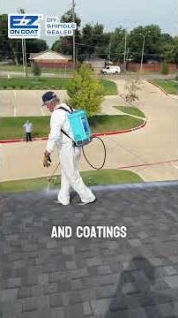 Shingle Sealer That Actually Works! 🌧️ EZ On Coat