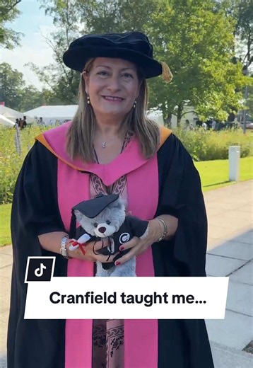Cranfield graduate stories: masters, PhD and degree apprentices
