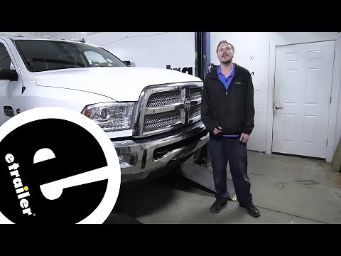 etrailer | Installing the Curt Front Mount Trailer Hitch Receiver on your 2015 Ram 2500