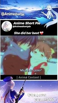 Ushio's Death 💔 | Clanned : After Story | #otaku #animeedits #animesad #clannad