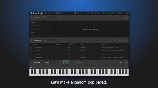 革命性智能和弦插件：Scaler 3 - Customizing a Chord Progression