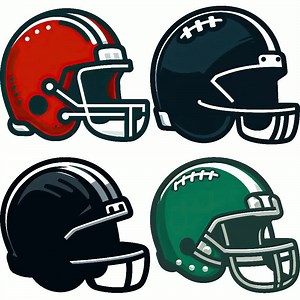 American Football Helmet SVG Bundle: 20 Vector Designs (digital Download) - Etsy Australia