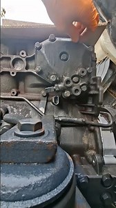 Oil cooler install part 2 🔧 Engine rebuild in progress! 🚛 Atego