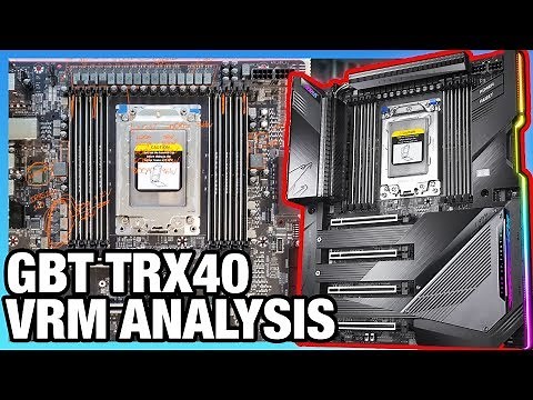 Gigabyte TRX40 Aorus Xtreme Threadripper 3 Motherboard Analysis