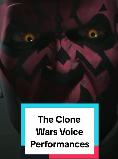 The Voice Acting Behind Darth Maul in The Clone Wars