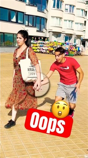 Holding strangers hand 😜 #shorts