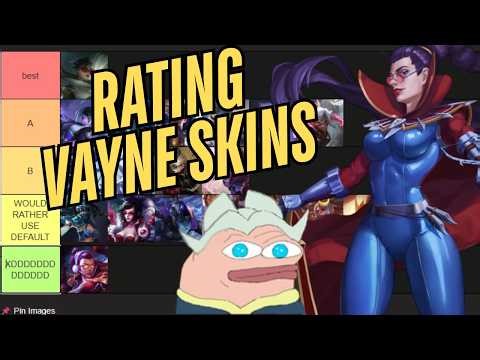 VAYNE SKIN TIERLIST | DRUTUTT