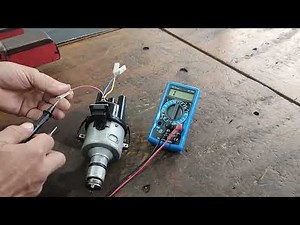 VW HALL sensor test air motor BOX All hall sensors with multimeter Diode scale learn