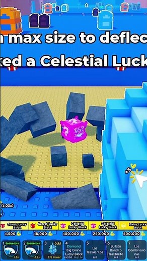 Kick a Lucky Block But in Tsunami Escape 😱 #roblox #shorts