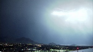 78K views · 2.2K reactions | SHOW IN THE SKY: Mother Nature put on quite the show Sunday night. Check out all of the lightning from our tower cams across the Las Vegas valley! | 8 News Now | Facebook
