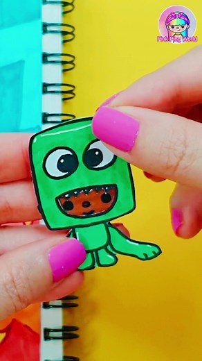 #rainbowfriends #green #tocaboca #diy #papercraft #roblox #costume #toddler #babygreen #fyp #레인보우프렌즈 #tocalife