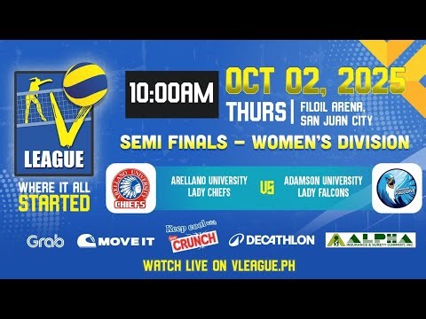 AU vs. AdU - Full Match | Semifinals G2 | 2025 V-League Collegiate Challenge Women's Category