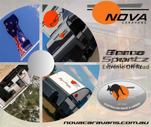 1K views · 16 reactions | Discover the Nova Caravans range — built for every kind of adventure. ✨ From the refreshed Revivor to the stylish Bravo and the extreme off-road Terra Sportz, there’s a Nova made for your journey. Australian made. Family owned. Award winning. Your next adventure starts here.  #NovaCaravans #AustralianMade #FamilyOwned #AdventureAwaits | Nova Caravans | Facebook