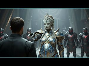 The Alien Queen Announced She Was Pregnant, Then Shocked Everyone by Pointing to Me as the Father