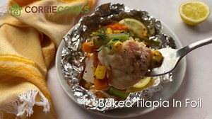 The Best Baked Tilapia in Foil