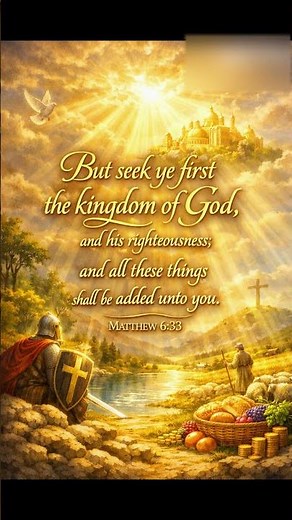 Seek First the Kingdom: Matthew 6:33
