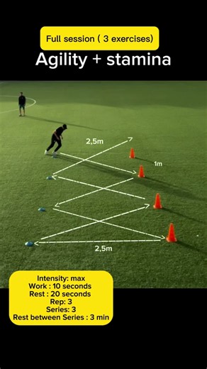Full session to develop your stamina and agility