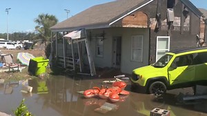 Hurricane Isaias hits Oak Island, NC head on