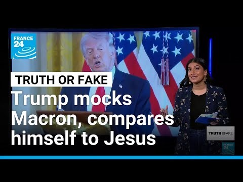 White House posts, then deletes, Easter video of Trump insulting Macron • FRANCE 24 English