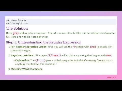How to Remove the Main Domain from a List of Subdomains with Ease
