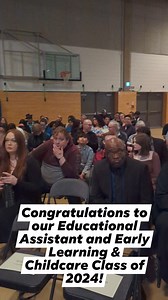 6.9K views · 94 reactions | Convocation day two kicked off with our Educational Assistant and Early Learning & Childcare grads! | Portage College | Facebook