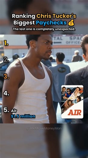 Ranking Chris Tucker's Biggest Paychecks 💰 #shorts #christucker #paycheck