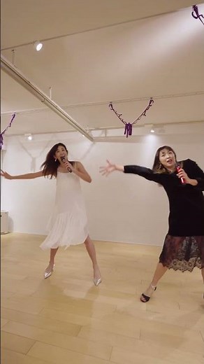 ピンクレディーのウォンテッドを踊る！中島史恵＆梶原真弓