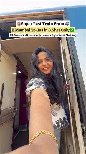 Chikkuu 🐣 on Instagram: "Comment Goa & Follow @saili_borgave Details : Train no 22229 Vande Bharat Mumbai To Madgaon Important points 1️⃣ If you are planning for Goa Then Please choose your get down at THIVIM STATION ; Reason , From THIVIM any hotel is nearby and if you get down at Madgaon then additional 1 hour will be added which can be utilised in reaching your hotel rather 2️⃣ choose local cab or taxi over Goa miles because currently Goa miles has a lot of issues with money and wallet trans