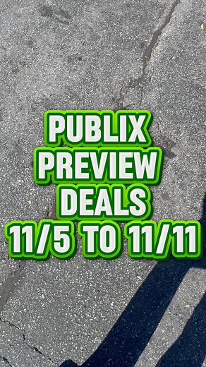 Publix preview deals for the week of 11/5 to 11/11 let me know if you score! #publix #fyplifestyle #fypシ゚viralシfypシ゚ #publixdeals #publixcouponing #couponingforbeginners #couponer #savemoney #fblifestyle | Couponwith Nesh