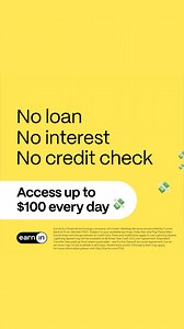 💼 Go to work or work remotely 💸 Access up to $750 per paycheck 🤯 Pay us back on payday 🚫 With NO hidden fees or interest It’s that simple. Get paid for the work you did today. Download EarnIn! | EarnIn