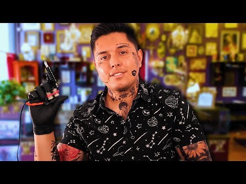 ASMR | The Relaxing Tattoo Shop Roleplay