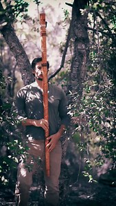 The sounds of the Fujara 🌀 #earthy #forestphotography #highvibe #trance #flute #higherfrequency | Christian Dimarco Music