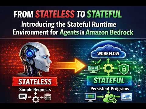 Introducing Stateful Runtime Environment for Agents in Amazon Bedrock (Simple Explanation in 5 mins)