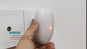 TOWODE Wireless PIR Motion Sensor Detector Door Chime,Shop Store Front Door Entry Welcome Doorbell Chime,Plug in Motion Chime Kit with Sensor Alarm Store Welcome Buzzer Monitor
