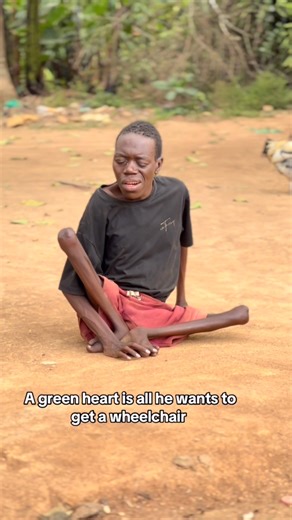 Helping hands on Instagram: "I wish this video catches your attention and you stay 10 seconds of your time to help Sam get a wheelchair and fight this pain"