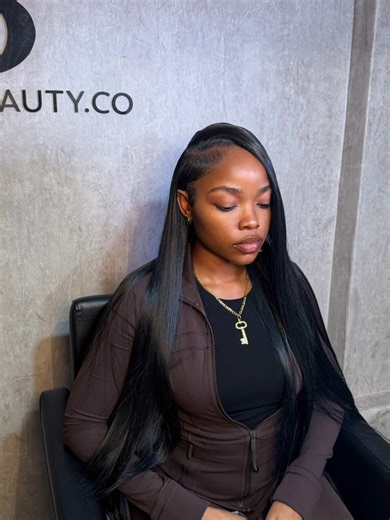 Side part Quick weave on my lovely client Book for march now, Slots are running out! #fyp #sidepartquickweave #hairprovidedhairstylist #hairtransition