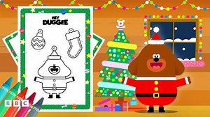 Create your own Hey Duggee Christmas decorations
