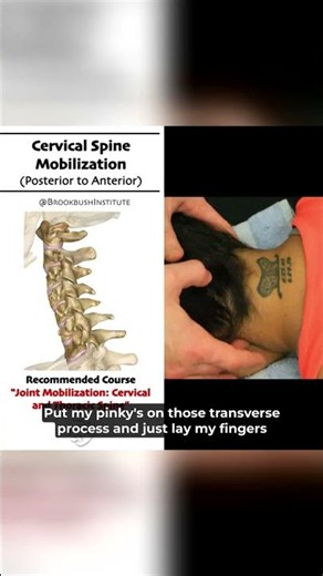 🔴 Cervical Spine Mobilization