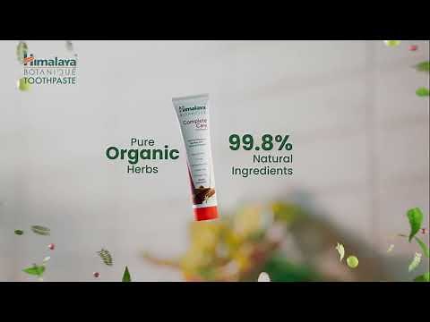 Himalaya BOTANIQUE Toothpaste | Free from SLS & Fluoride | Organic Herbs for Complete Oral Care