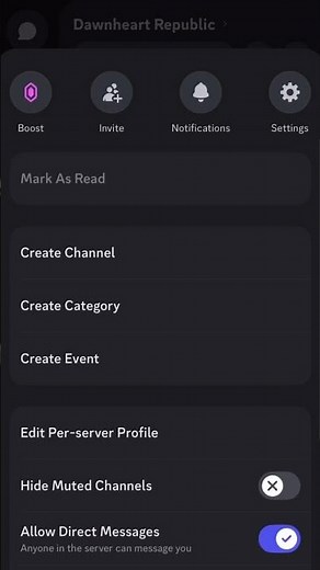 How to delete a discord server