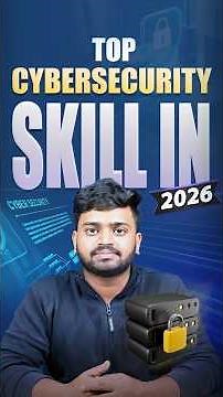 Top Cybersecurity Skills You Must Learn in 2026 | Intellipaat #shorts