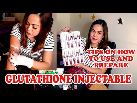 How to inject Glutathione | Self Injection | Injectable Glutathione