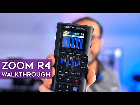 ZOOM R4 multitrack recorder walkthrough