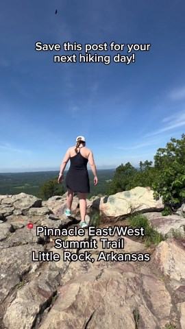 East v West? Both Pinnacle Mountain Summit Trails Have Epic Arkansas Views