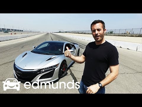2017 Acura NSX | Track Test: How Fast Is It? | Edmunds