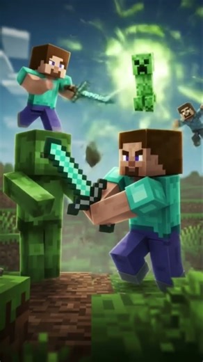 Minecraft fighting #minecraft