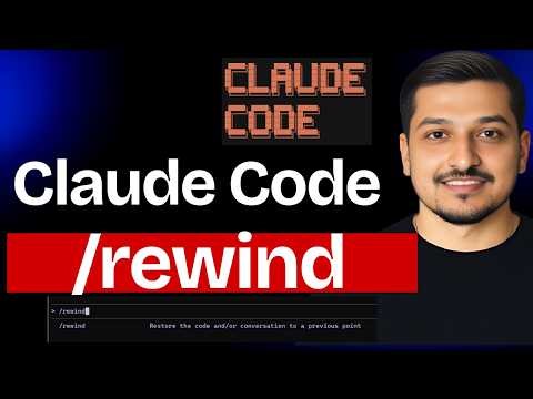 Claude Code New Feature (/rewind) IS INSANE